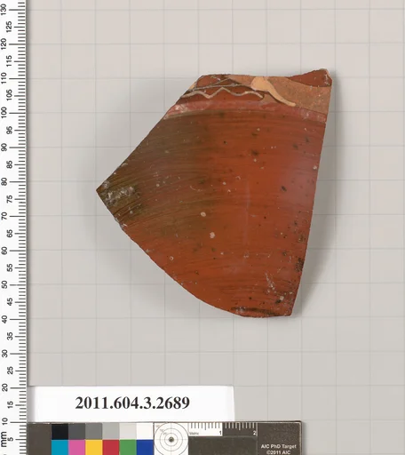 Terracotta fragment of an oinochoe (jug)
