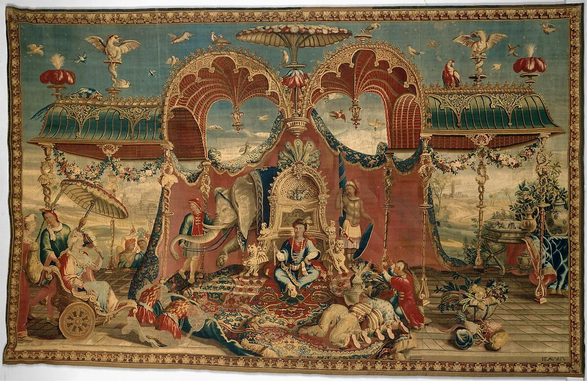 The Audience of the Emperor from the series The Story of the Emperor of China — Beauvais|Jean-Baptiste Belin de Fontenay the Elder|Guy Louis Vernansal the Elder|Jean-Baptiste Monnoyer