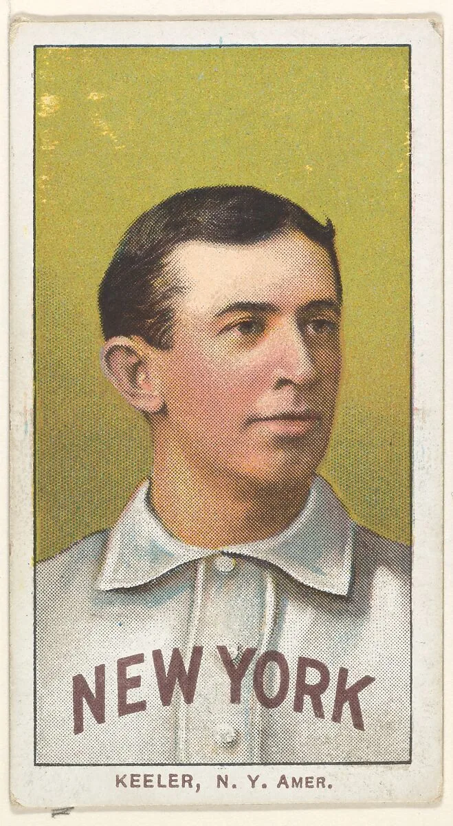 Keeler, New York, American League, from the White Border series (T206) for the American Tobacco Company — American Tobacco Company