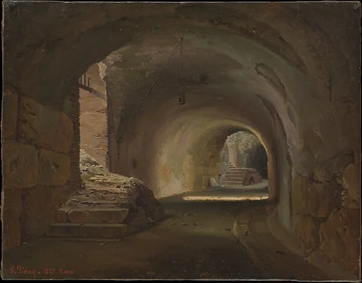 Interior Passage in the Colosseum