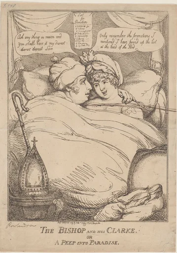 The Bishop and His Clarke, or, A Peep into Paradise