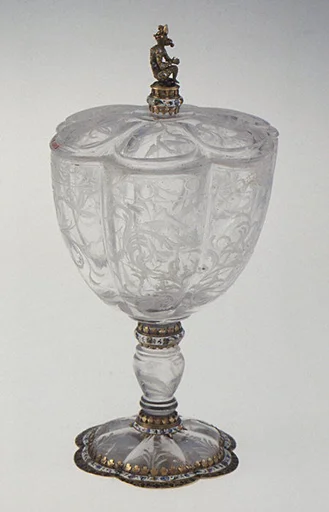 Vase with cover