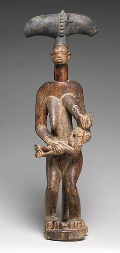 Sango Shrine Figure: Mother and Child