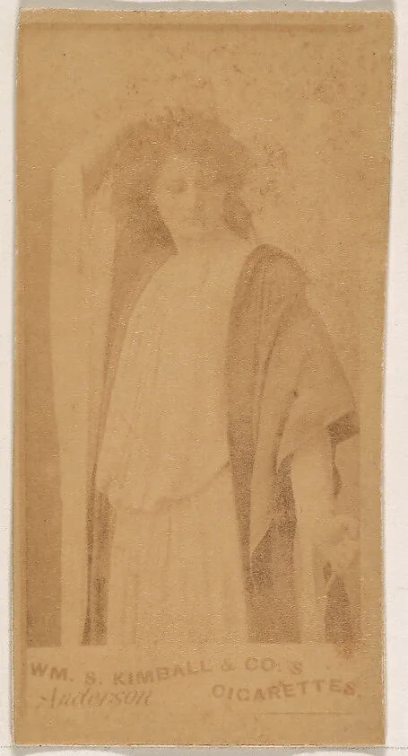 Miss Anderson, from the Actresses series (N203) issued by Wm. S. Kimball & Co. — William S. Kimball & Company