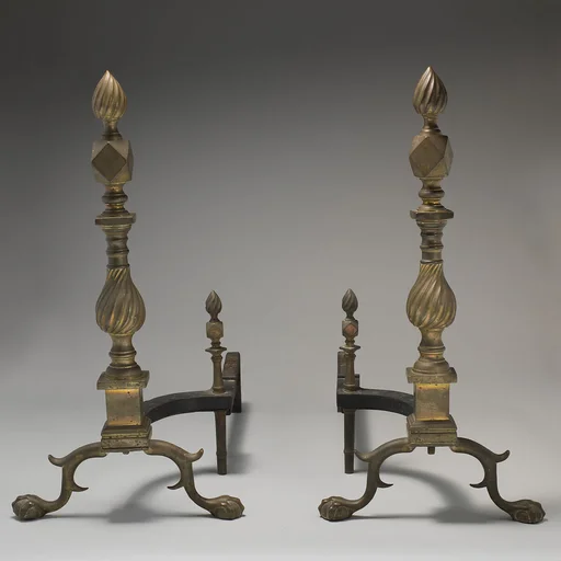 Pair of andirons