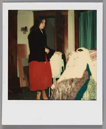 [Carla Steiger in Her Apartment, Oberlin, Ohio]
