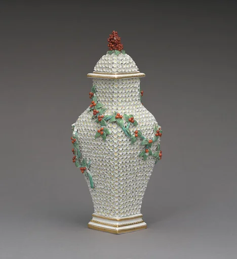 Vase with cover