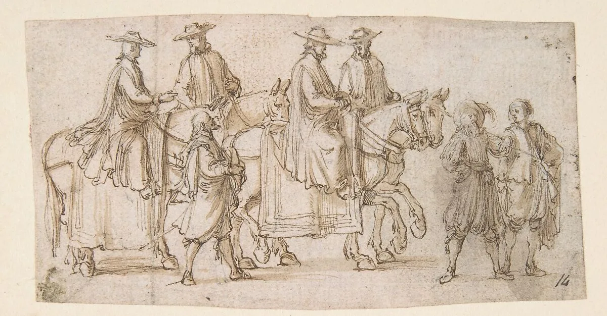 A Procession — Stefano della Bella