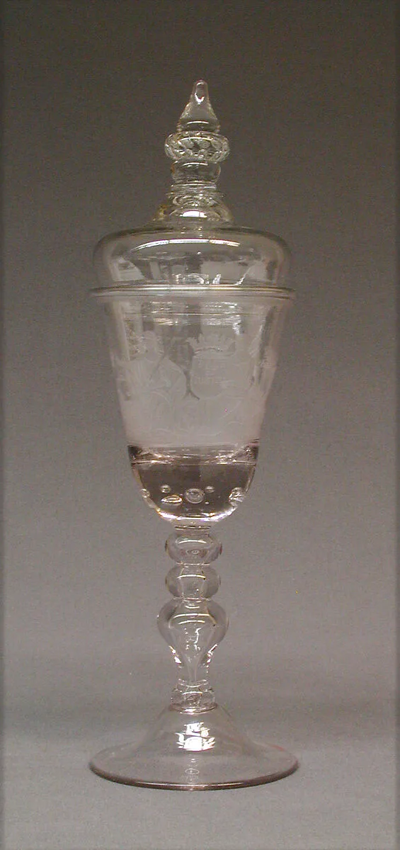 Wineglass with cover — Unknown