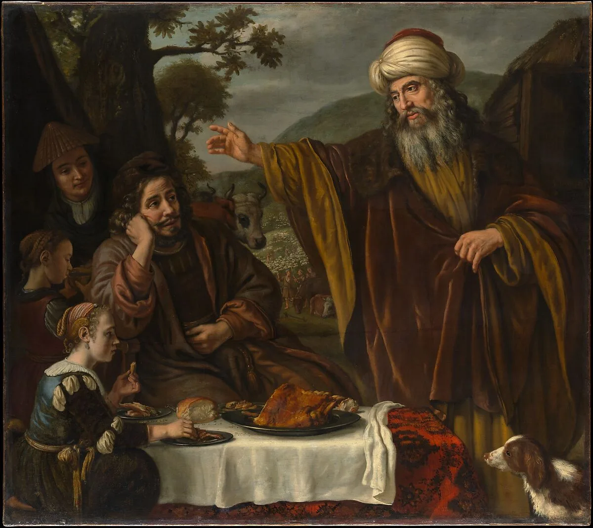 Abraham's Parting from the Family of Lot — Jan Victors