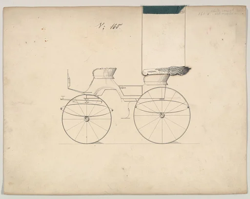 Design for Phaeton, no. 160