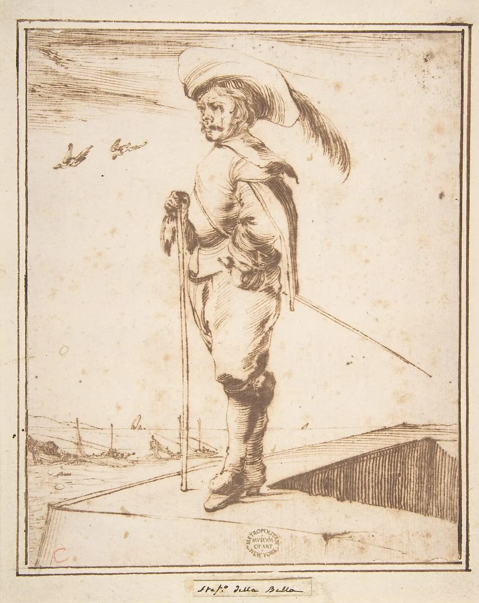 A Standing Soldier — Stefano della Bella