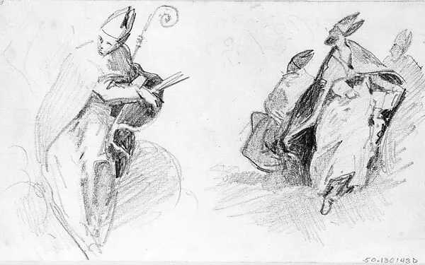 Paradise, Detail — Jacopo Tintoretto (Jacopo Robusti)|John Singer Sargent