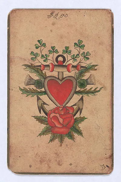 Tattoo Design with an Anchor — Clark & Sellers