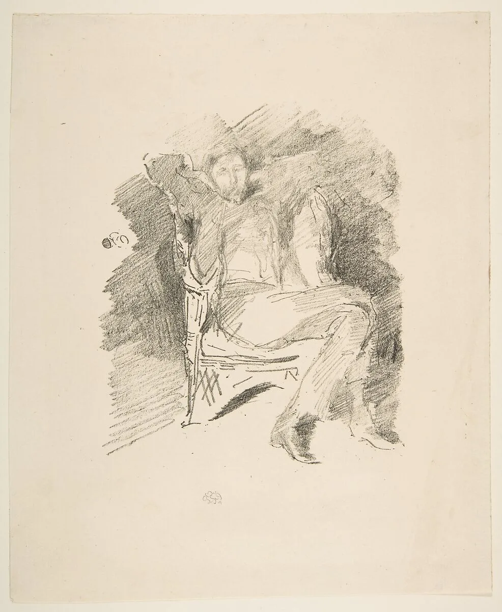 Firelight (Joseph Pennell, No. 1) — James McNeill Whistler