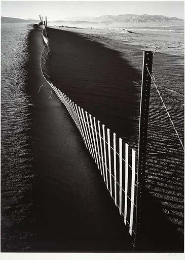 Sand Fence, Keeler, California