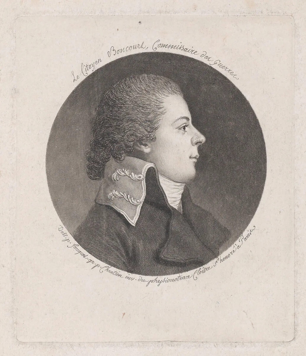 Portrait of Citoyen Boncourt — Gilles Louis Chrétien|Jean Fouquet