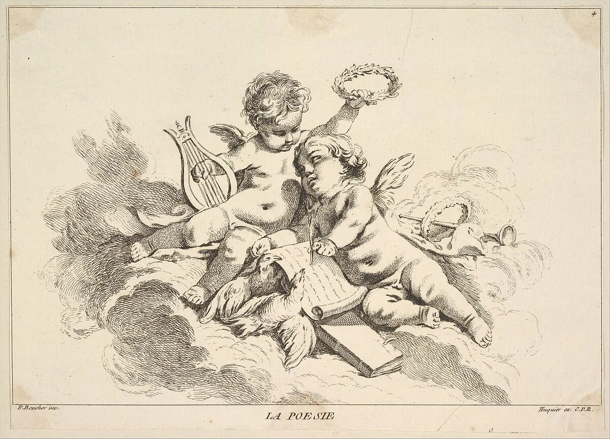 Poetry — Louis Félix de La Rue|François Boucher