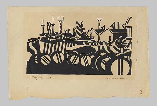 S.S. Jerseymoor — Edward Alexander Wadsworth