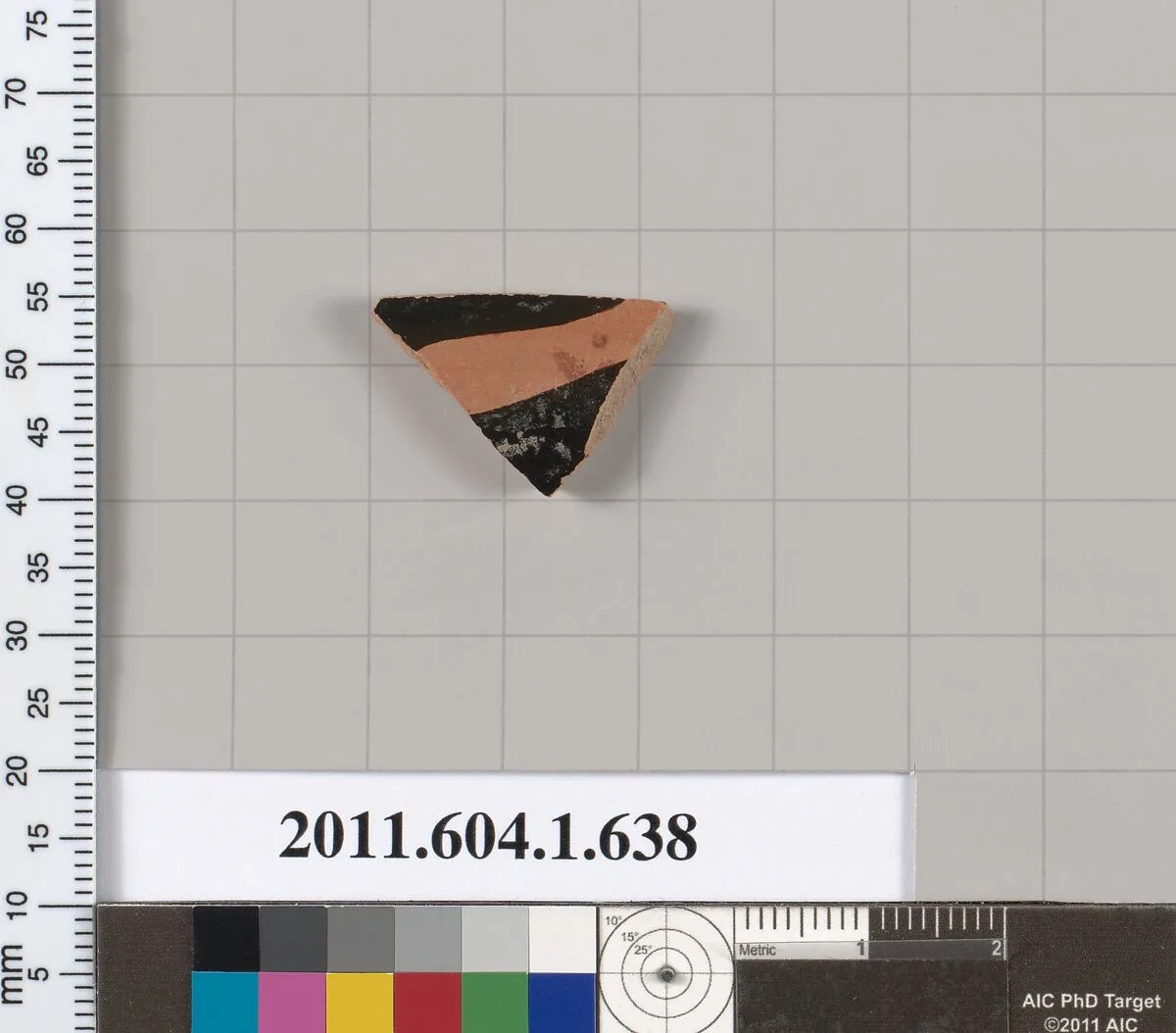 Terracotta fragment of a kylix (drinking cup) — Unknown