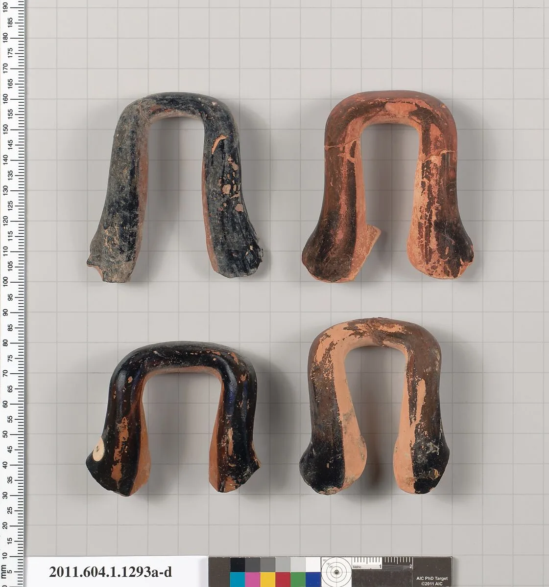 Terracotta fragments of kylikes (drinking cups) — Unknown