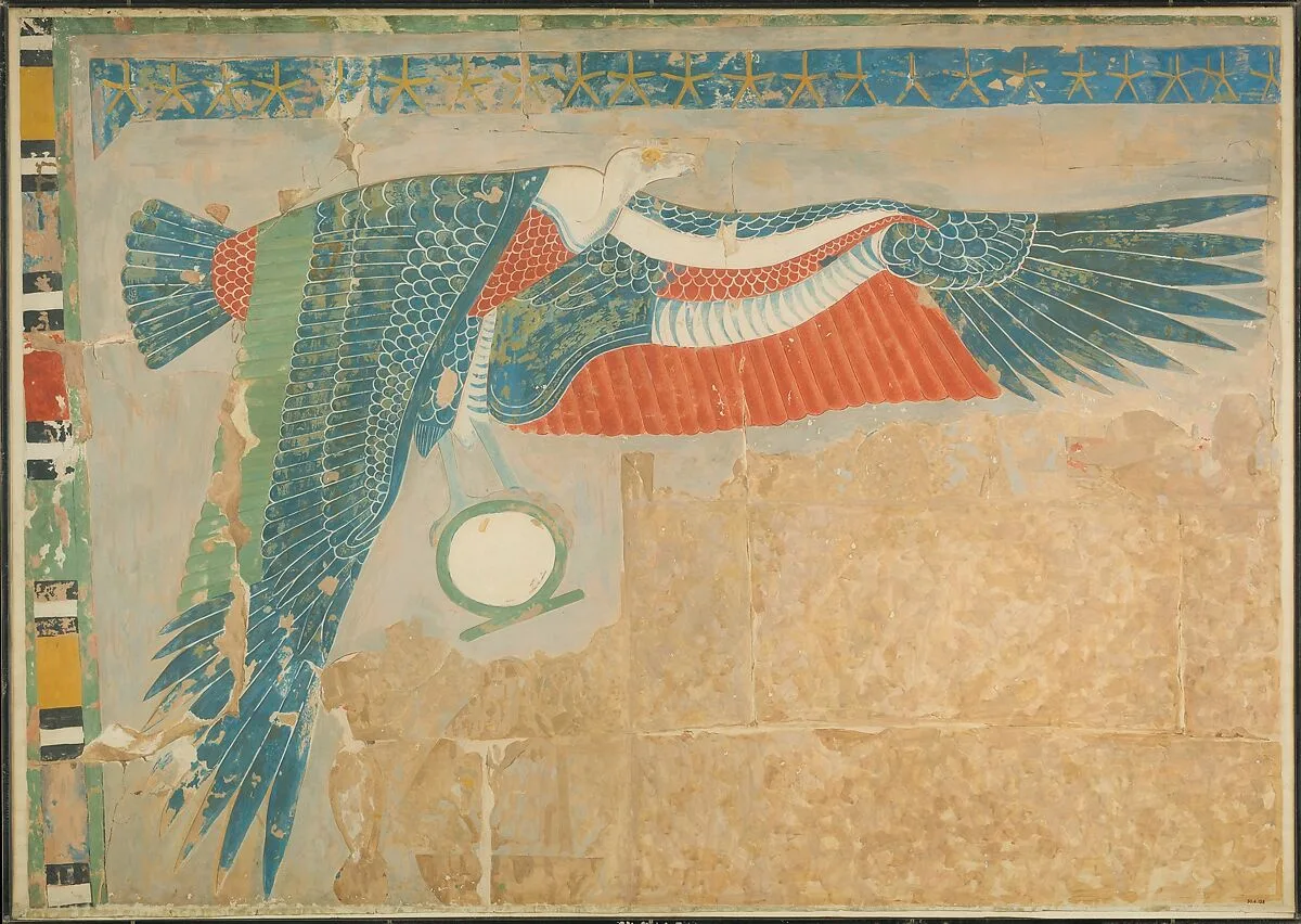 The Goddess Nekhbet, Temple of Hatshepsut — Charles K. Wilkinson
