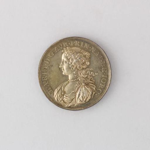 Medal Commemorating the Marriage of William III, Prince of Orange and Princess Mary
