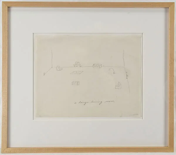 A Large Living Room — William Wegman