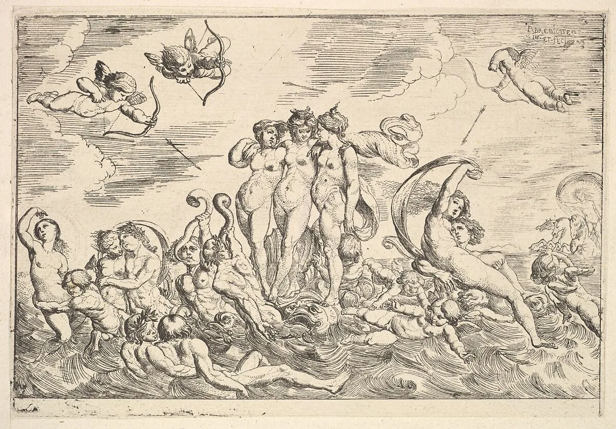 Triumph of Galatea — Pierre Brebiette