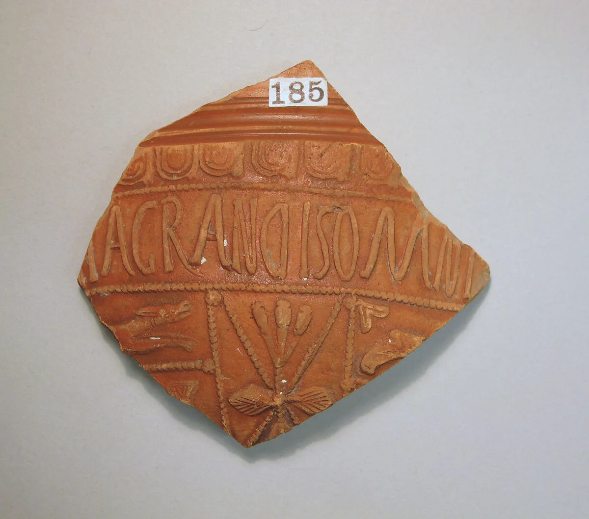 Vase fragment — Unknown