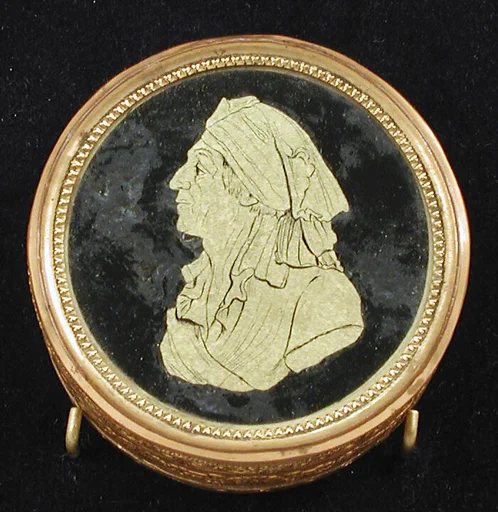 Box with portrait of Jean Paul Marat