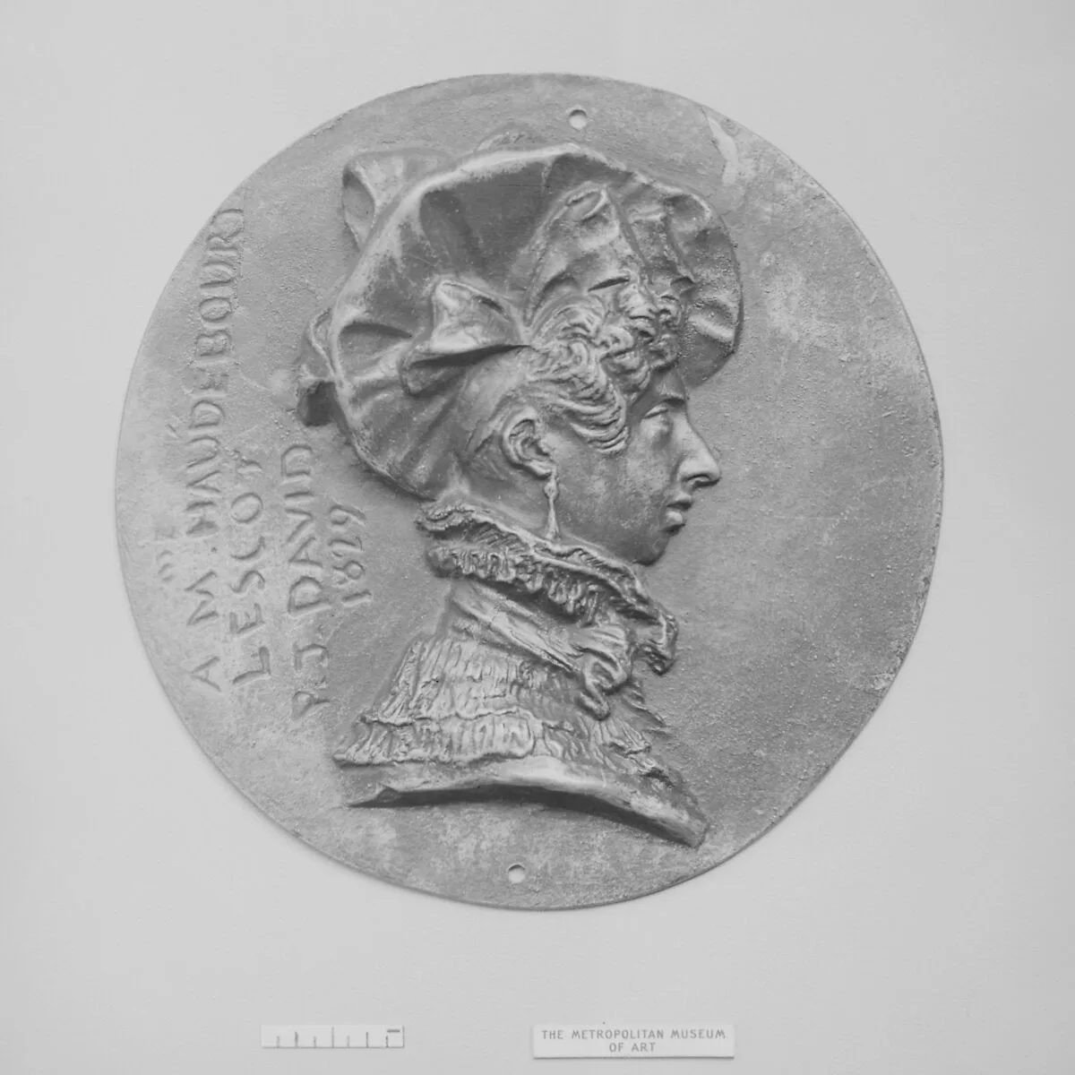 Antoinette Cécile Hortense Lescot, Mme. Haudebourt-Lescot, painter — Pierre Jean David d'Angers