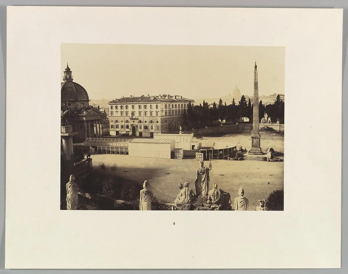 Piazza del Popolo, Rome — Unknown