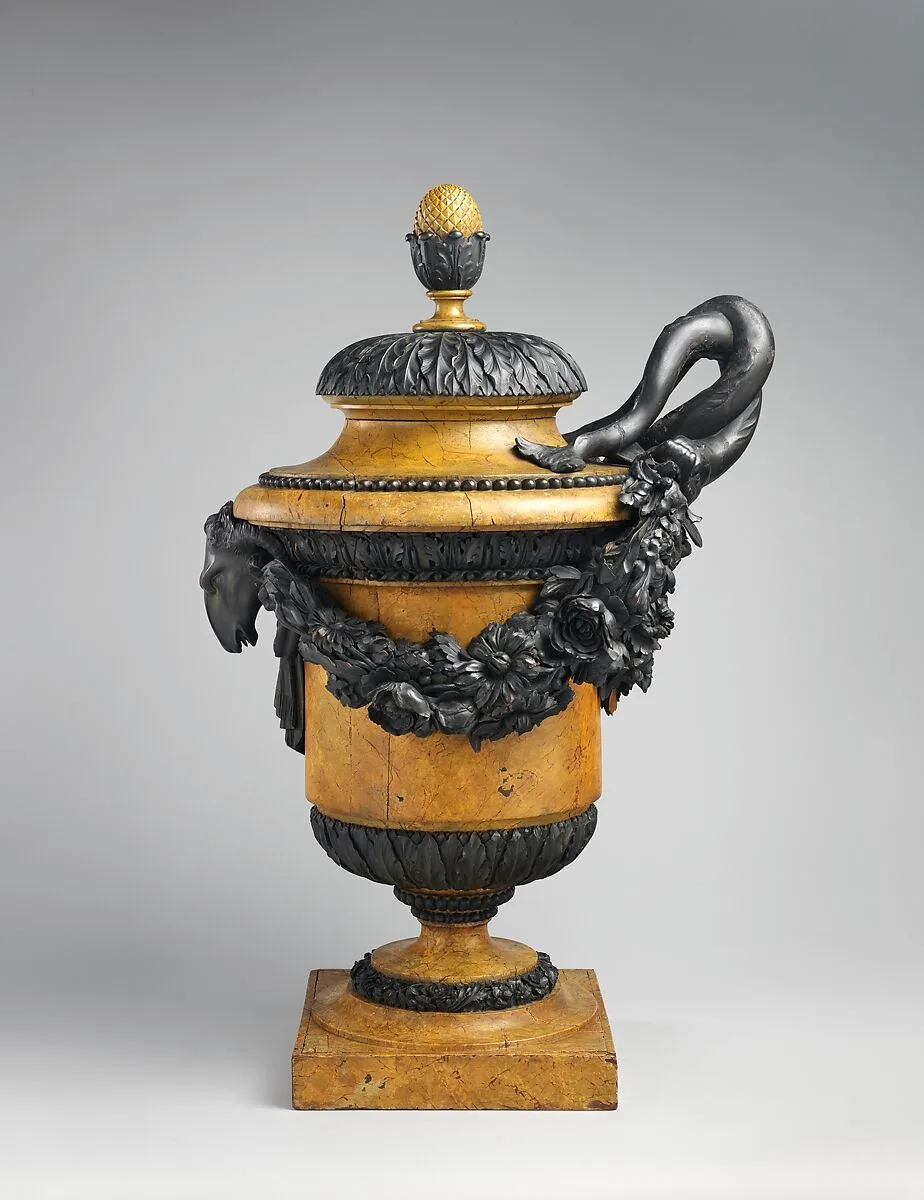 Neoclassical vase (one of a pair) — Unknown