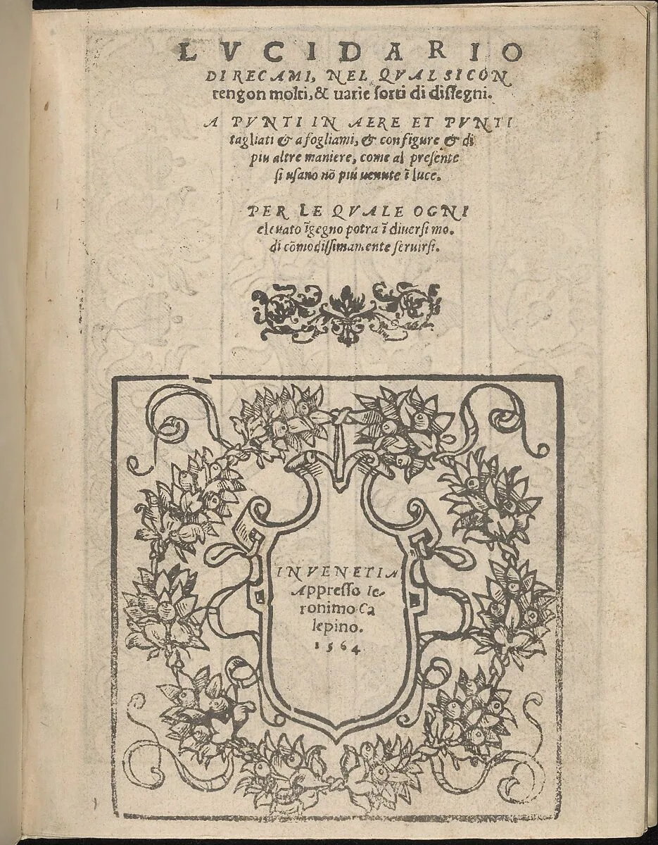 Lucidario di Recami — Jeronimo Calepino|Iseppo Foresto