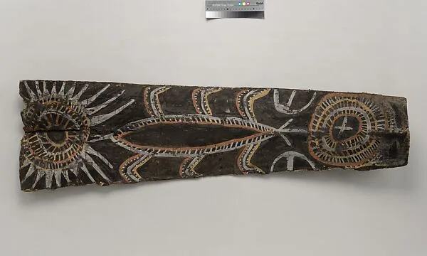 Painting from a Ceremonial House Ceiling — Artists of Mariwai Village|Masau, Abgwala Kalaba
