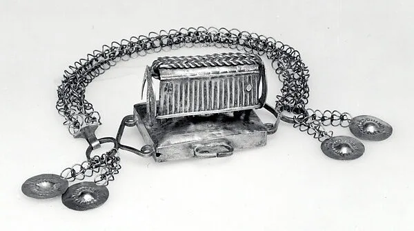Arm Bands: Shrine Motif with Pendants — Unknown