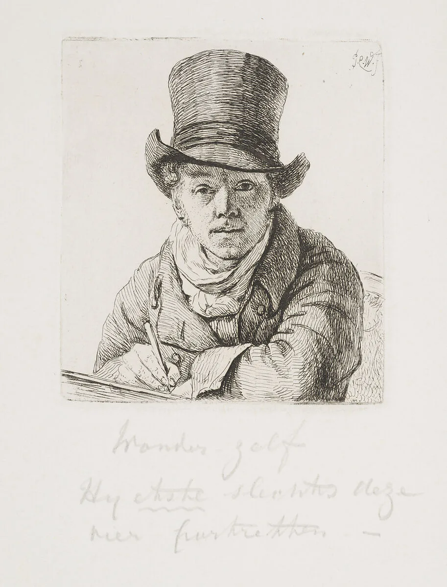 Self-Portrait — Pieter Christoffel Wonder