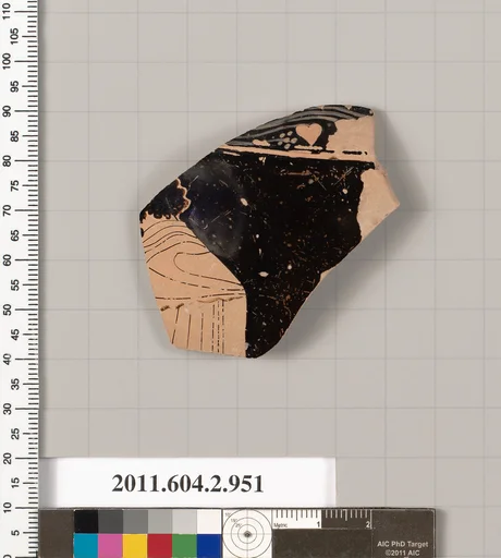 Terracotta fragment of an oinochoe (jug)
