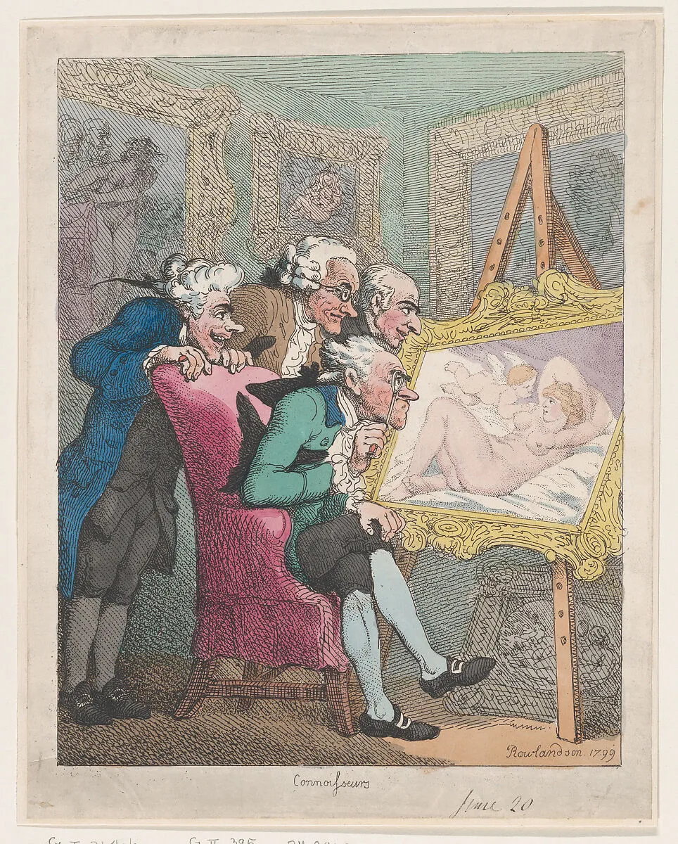Connoisseurs — Thomas Rowlandson|S. W. Fores