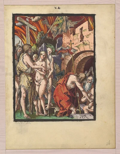 Christ in Limbo, from "The Small Woodcut Passion"