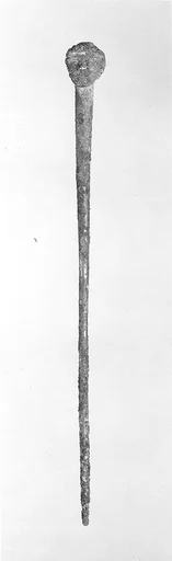 Pin terminating in a male head