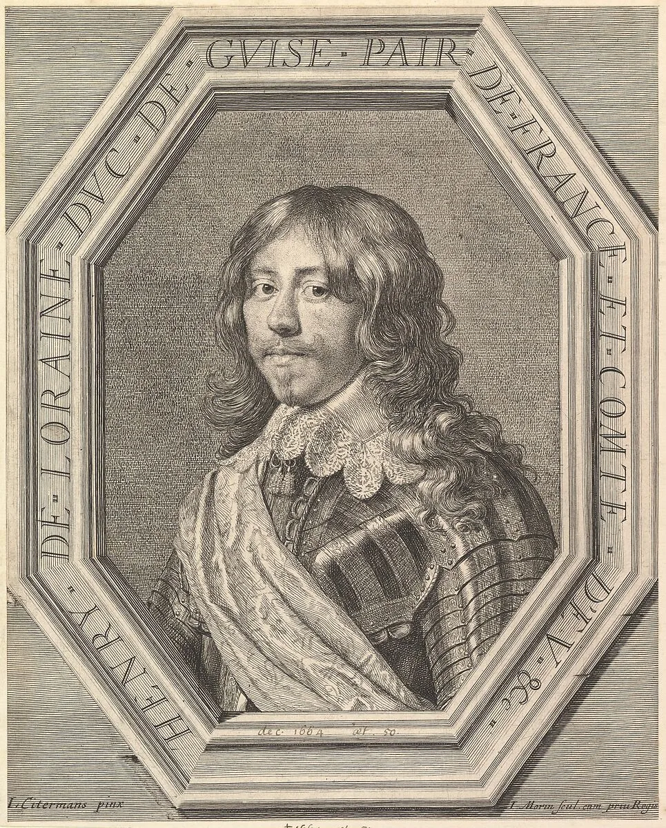 Henri II de Lorraine, duc de Guise — Jean Morin|Justus Sustermans