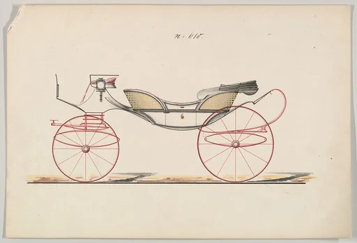 Design for Vis-à-vis, no. 610