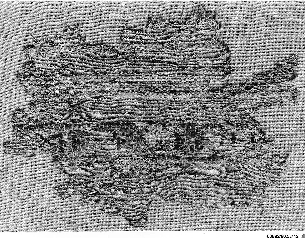 Textile Fragment — Unknown
