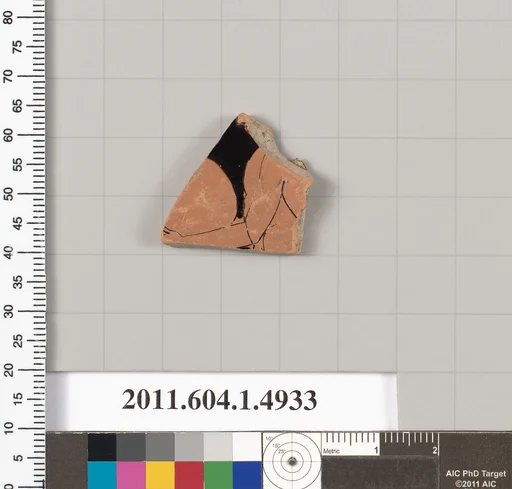 Terracotta fragment of a kylix (drinking cup)