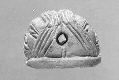 Hemispheroid seal with addorsed Egyptianizing human heads — Unknown