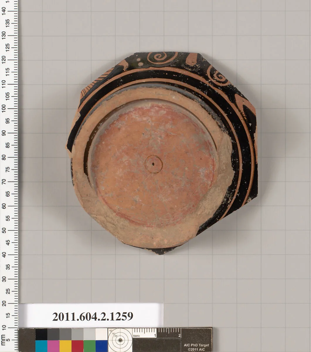 Terracotta fragment of a skyphos (deep drinking cup) — Unknown