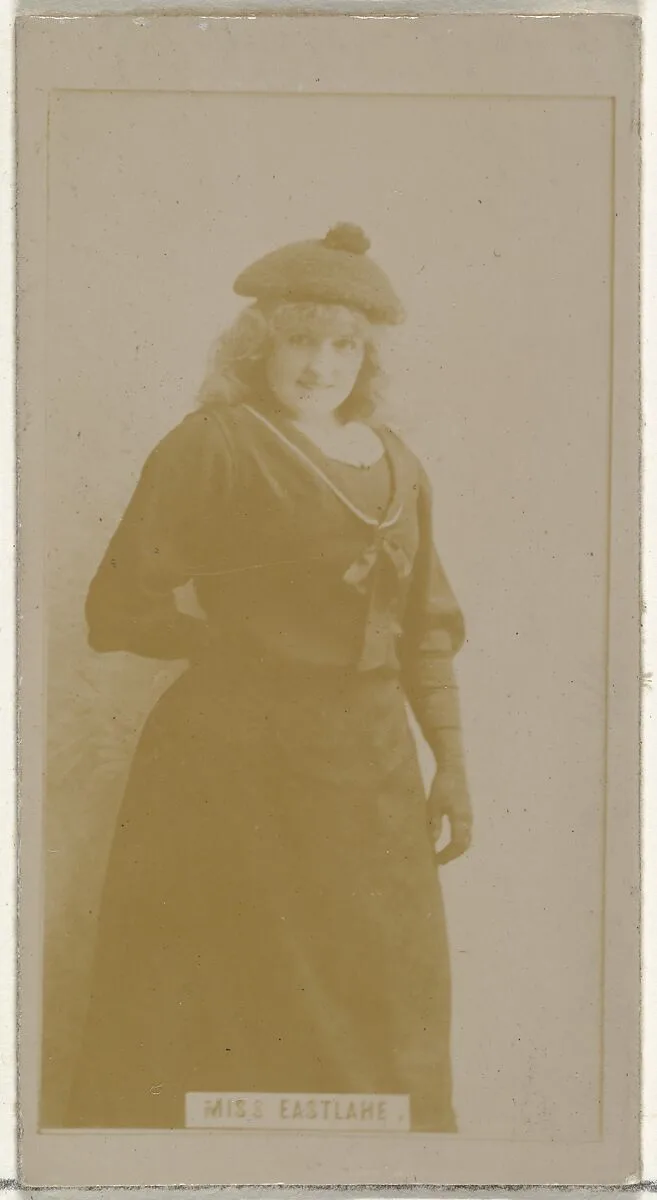 Miss Eastlake, from the Actors and Actresses series (N145-8) issued by Duke Sons & Co. to promote Duke Cigarettes — W. Duke, Sons & Co.|American Tobacco Company