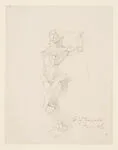 Standing Female Nude — Arpád de Késmárky